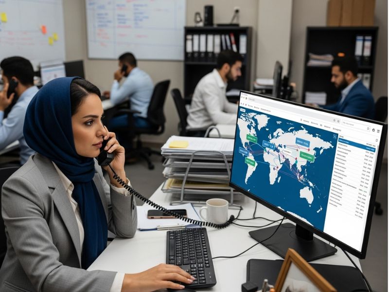 مدیریت امور صادرات و واردات کالا