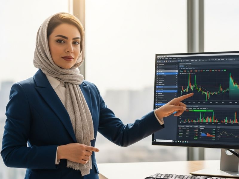 نمودارهای تحلیلی و گزارشات مالی در نرم افزار حسابگر