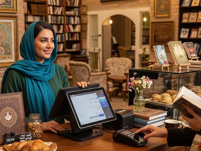 رابط کاربری صندوق فروشگاهی نرم افزار حسابگر