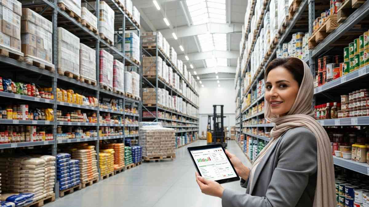 مدیریت انبار و موجودی در یک مرکز پخش عمده